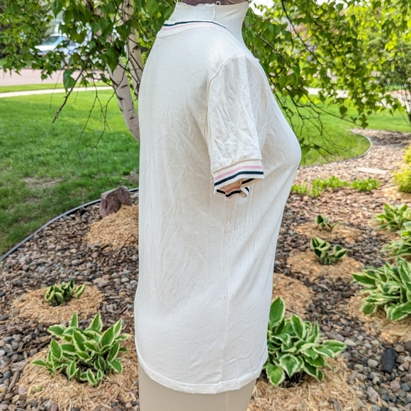 ANTHROPOLOGIE stateside ringer tee M L - Picture 3 of 7